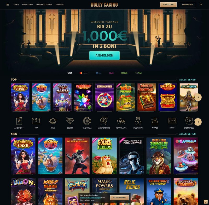 Recensione completa di Dolly Casino: bonus e prelievi in Italia